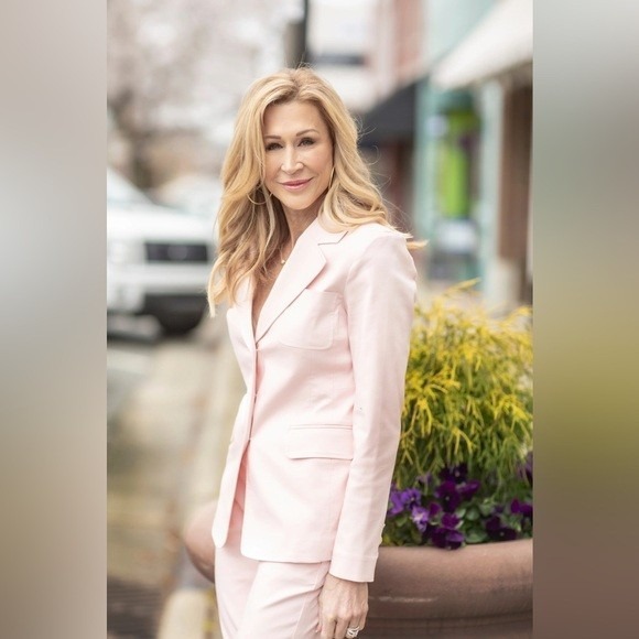 CAbi Jackets & Blazers - Cabi Grace Blazer 4 Carnation Pink Preppy Career Casual Stretch Cotton Excellent